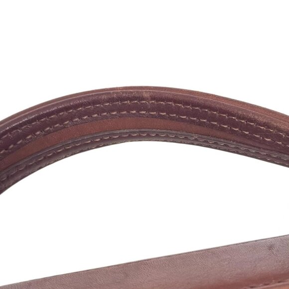 Auth COACH - 5181 Brown Leather Business Bag - Picture 7 of 11